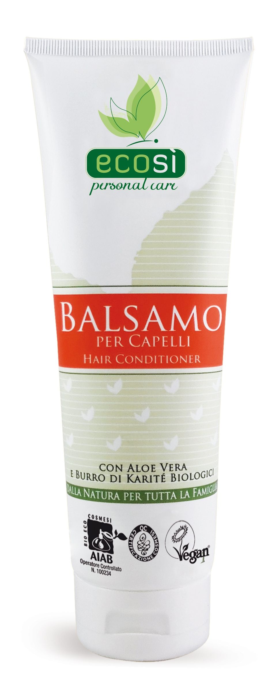 Balsam pentru par cu Aloe Vera si unt bio de Shea ECOSI 250 ml