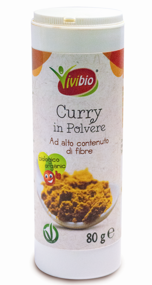 Curry bio 80g Vivibio (produs vegan)