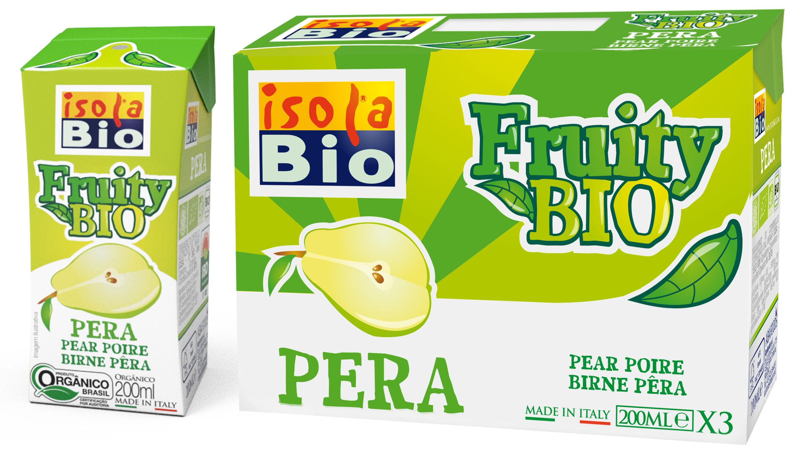 Nectar bio de pere Fruity 3x200ml