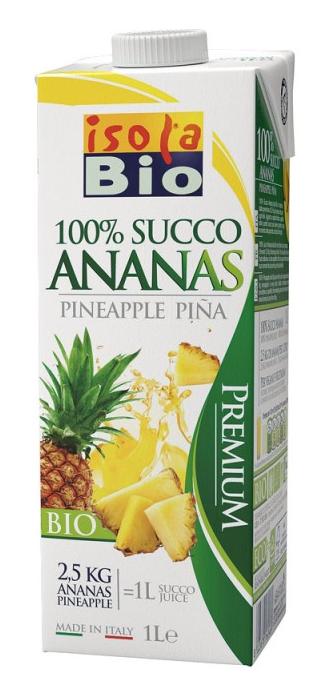 Suc bio de ananas Isola Bio 1L